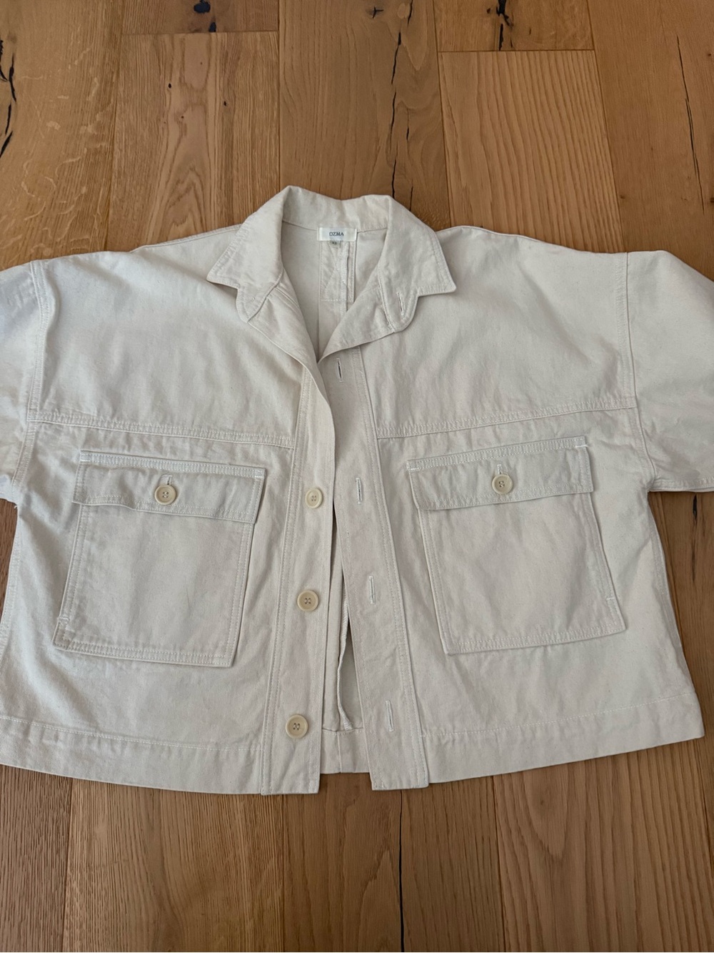 Ozma Parke Jacket in Putty - Picture 3 of 12